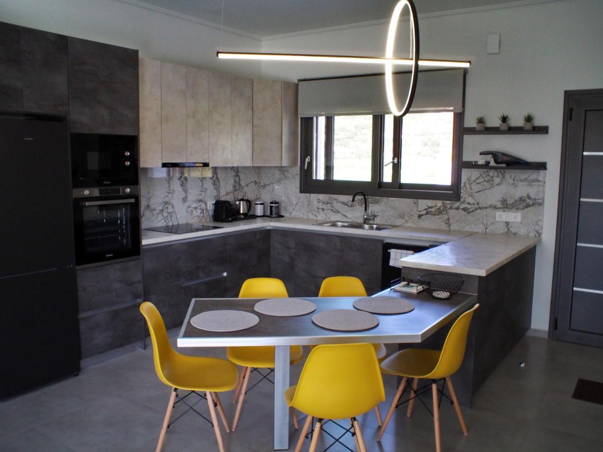 Nostos Luxury Villas With Private Pool In Nafpaktos Exterior photo